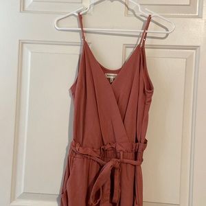 Women’s terra-cotta jumpsuit